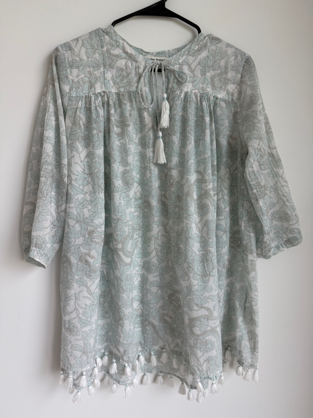 Roller rabbit tassel tunic top